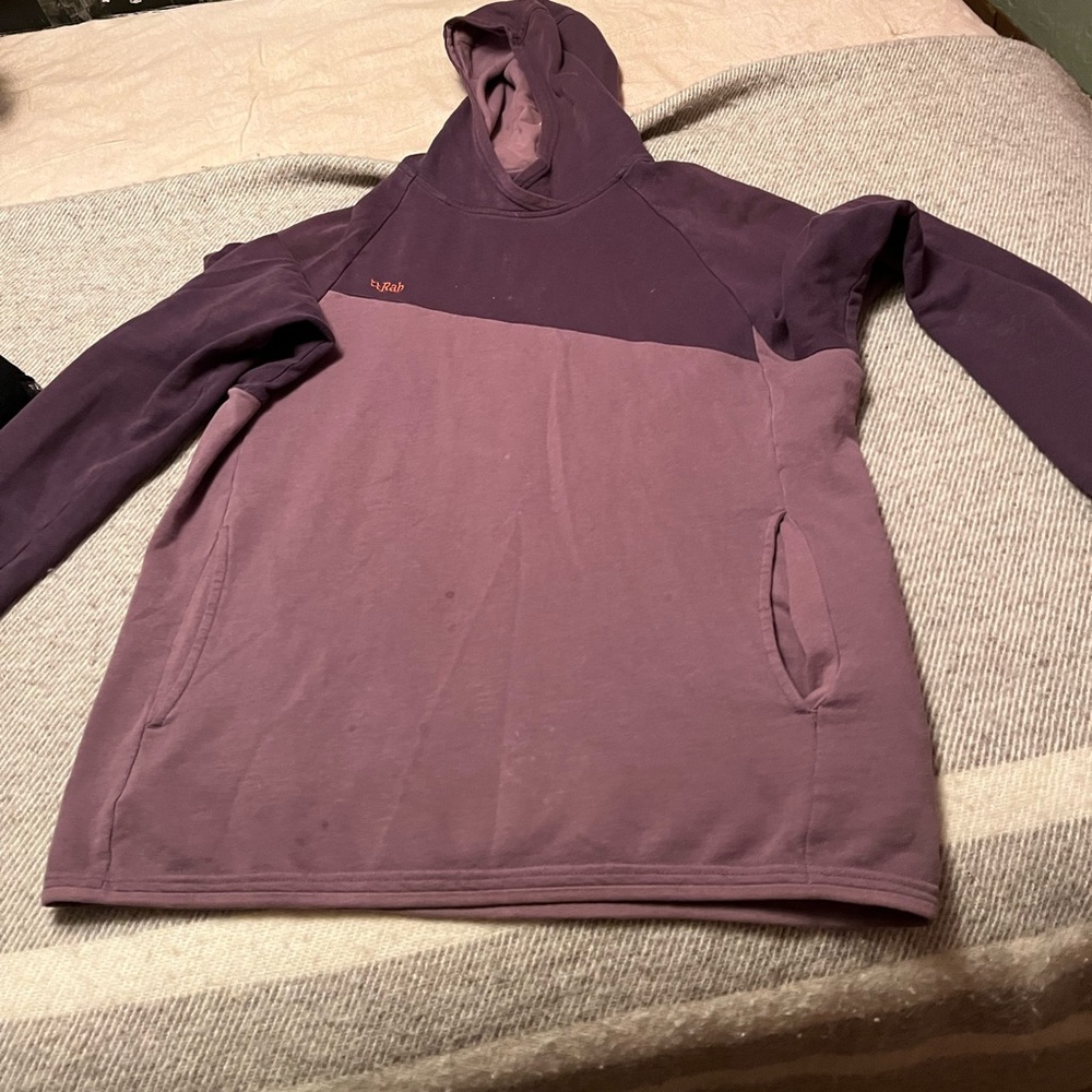 Mens rab pullover hoody size small